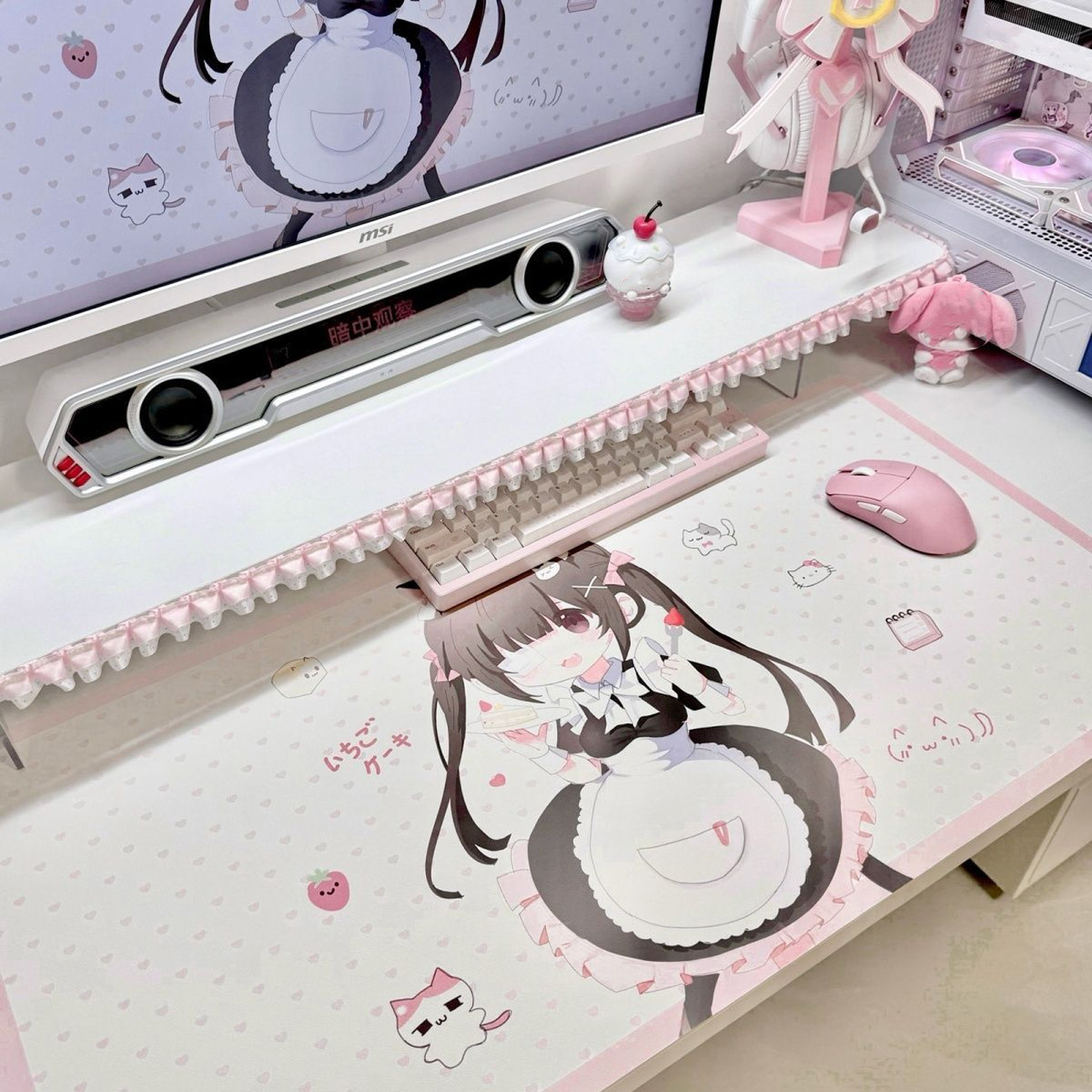 Leather Desk Pad - Urocza podkładka na biurko w stylu