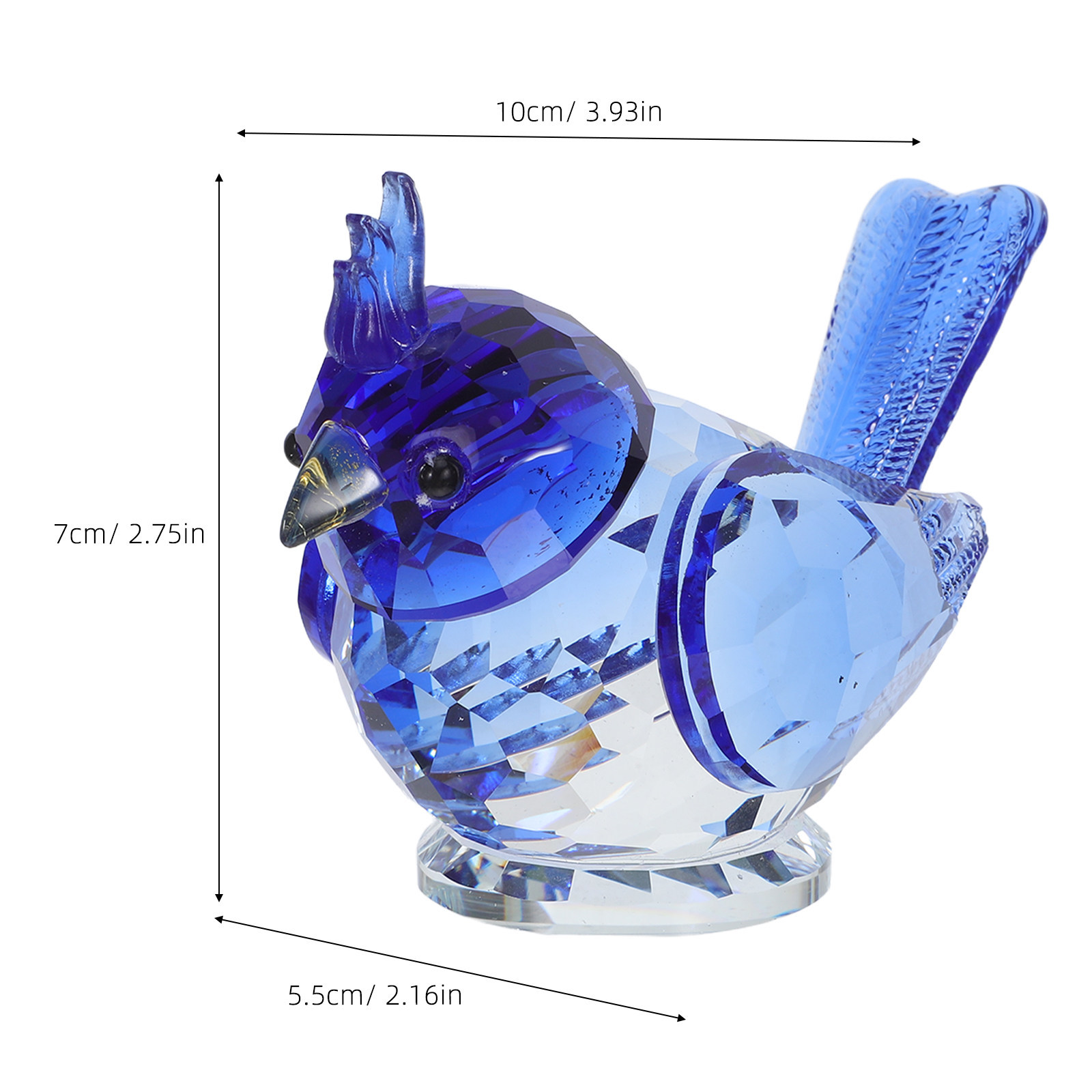 Mała kryształowa rzeźba ptaka, – Paper Weight Crystal recenzja i cena
