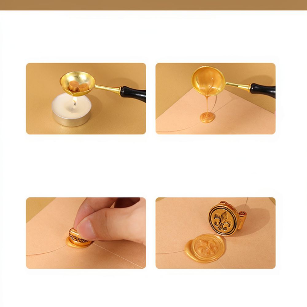 Kreatywny zestaw do pisania pi – Wax Seal Stamp Set recenzja i cena