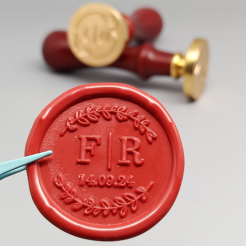Nowe spersonalizowane podwójne – Wax Seal Stamp Set recenzja i cena