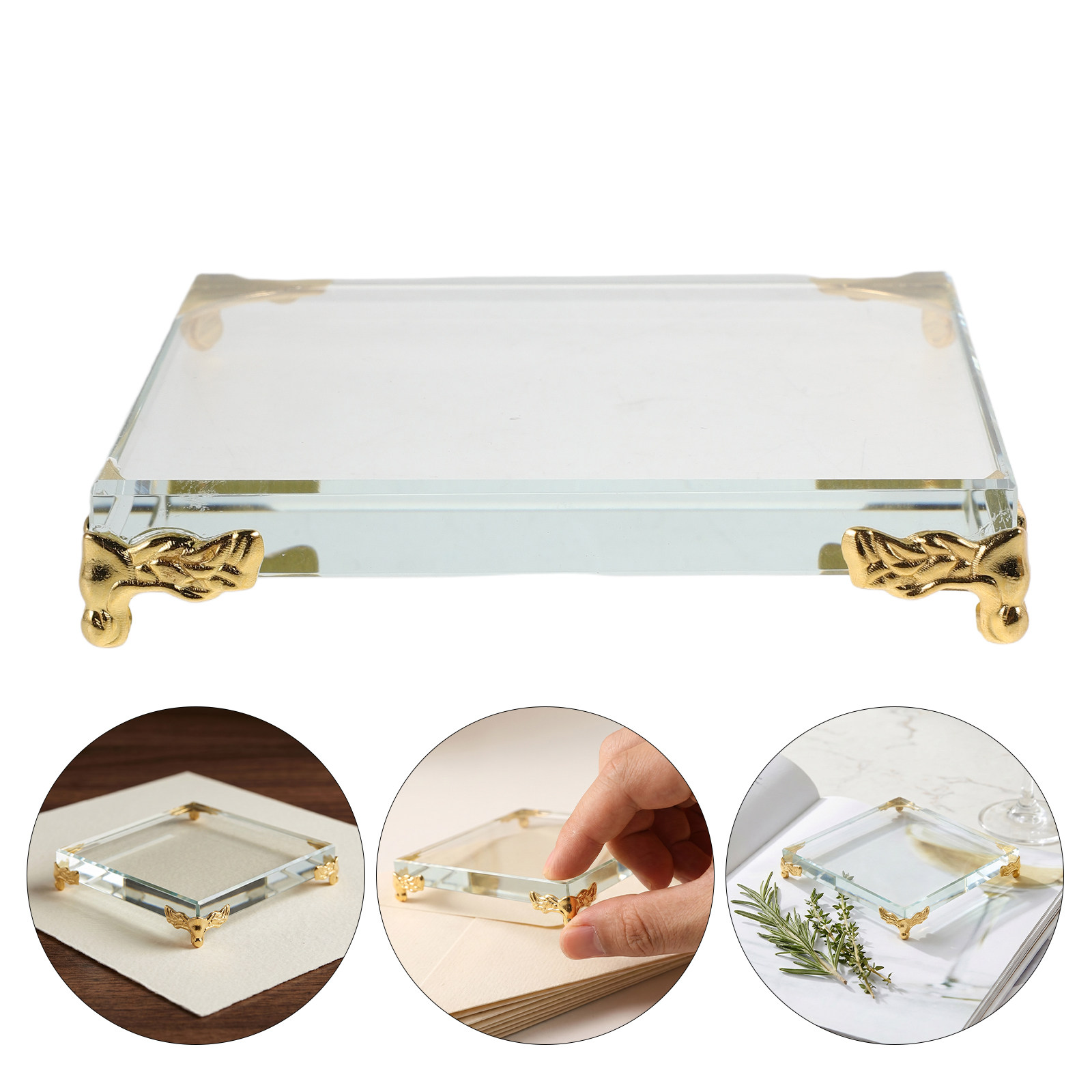 Kwadratowy kryształowy obciążn – Paper Weight Crystal recenzja i cena